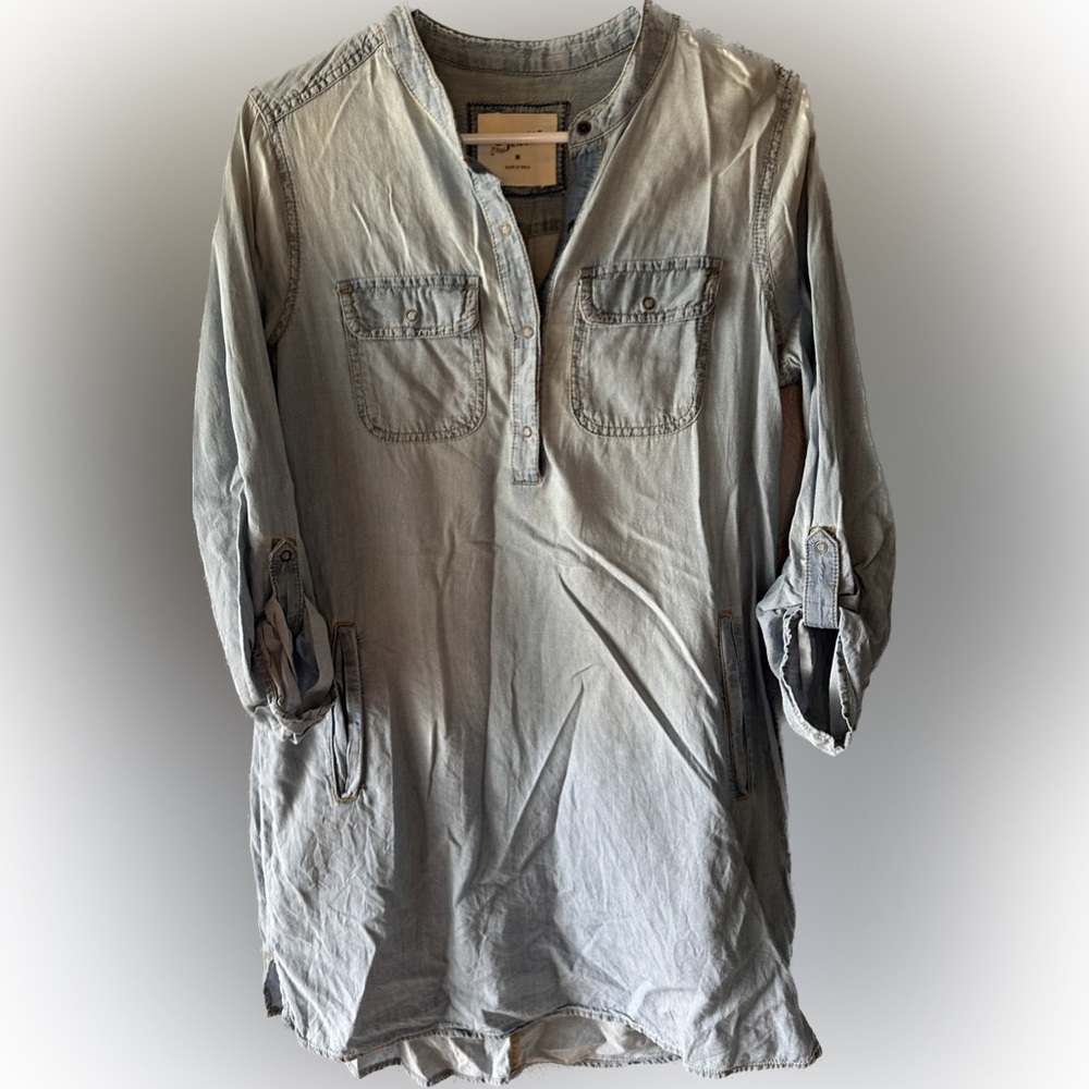 Chambray dress size medium